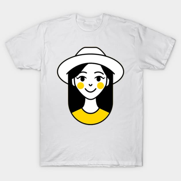 girls fashion T-Shirt by MohamedKhaled1